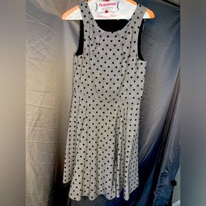 Black Cinched Work Dress